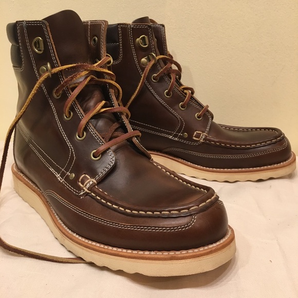 JCrew Wallace & Barnes Byrd Boots Brown Size 8.5 - Picture 2 of 6